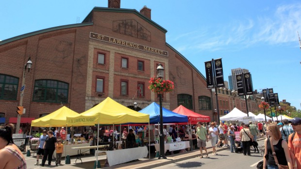 St Lawrence Market in Toronto.