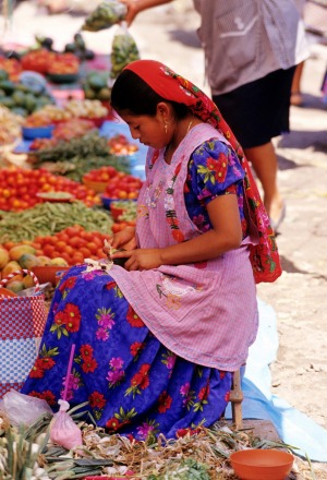 Experience the many flavours of Mexico: Tlacolula market in Oaxaca.