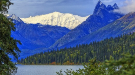 Remote wilderness: Chelatna Lake, Alaska.