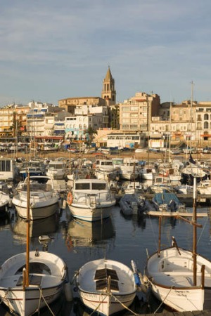 Fishing boats at Palamos.