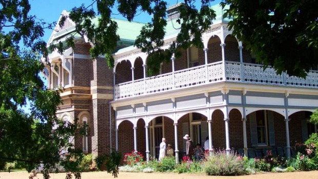 Saumarez homestead.