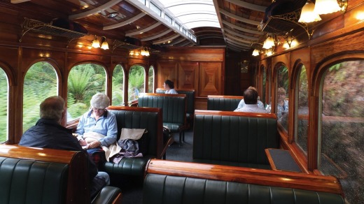 The charming and comfortable carriages.