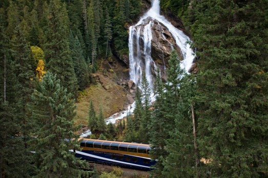 Travelling through Canada's magnificent landscape on board the Rocky Mountaineer.