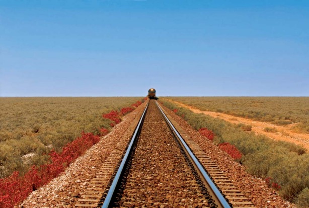 There is something mystical about travelling the outback on a train.