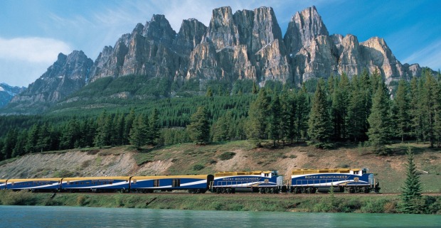 Travelling through Canada's magnificent landscape on board the Rocky Mountaineer.