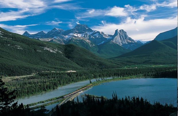 Travelling through Canada's magnificent landscape on board the Rocky Mountaineer.