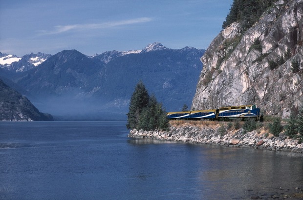 Travelling through Canada's magnificent landscape on board the Rocky Mountaineer.