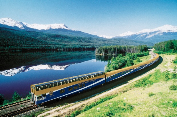 Travelling through Canada's magnificent landscape on board the Rocky Mountaineer.