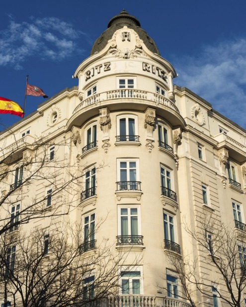 Ritz hotel, Madrid.