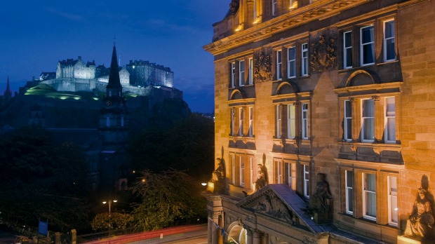 WALDORF-ASTORIA EDINBURGH - THE CALENDONIAN, SCOTLAND: The Caledonian competes with the nearby Balmoral for the title of ...