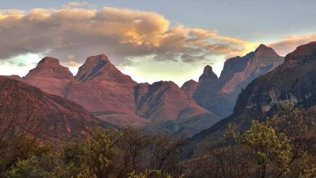 Keeping track: Spioenkop mountain.