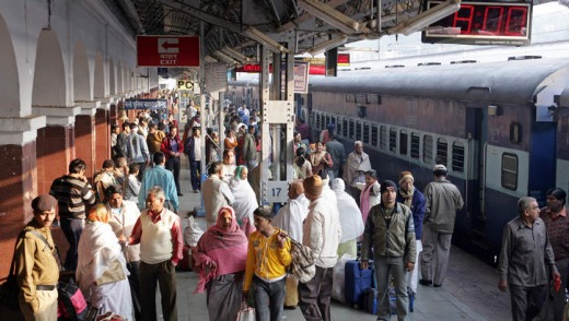 The station of Katni, Madhya Pradesh.