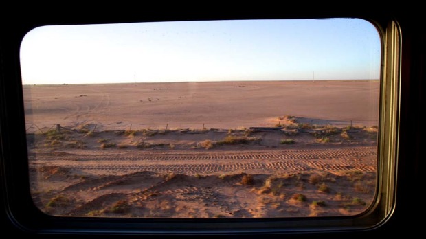 Coming into Broken Hill.