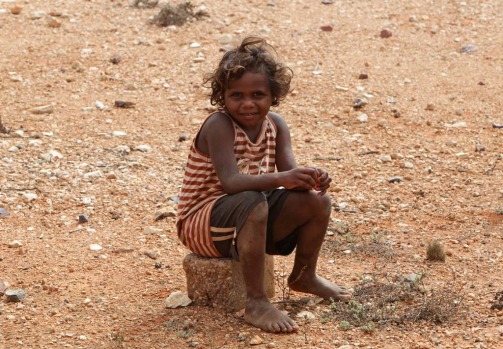 A local at Watson on the Nullarbor Plain.