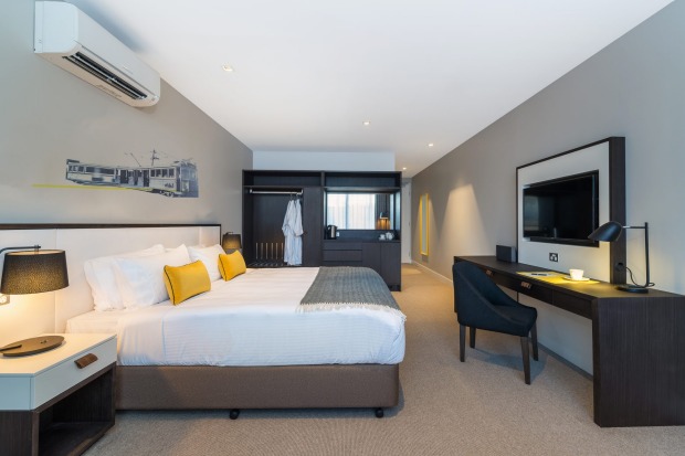 A room at Peppers Docklands, Melbourne