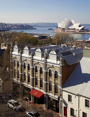 The Harbour Rocks Hotel is in the historic heart of Sydney.