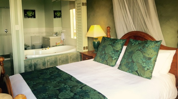 Avocado Sunset is a B&B with a difference - with all the luxuries of a top-end hotel.