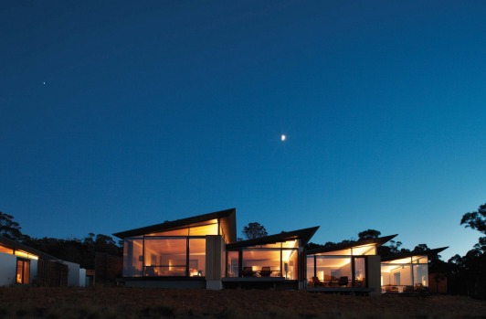 Unquestionably the luxury lodge that sets the standard in Tasmania, if not Australia.