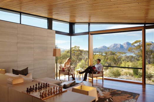 Unquestionably the luxury lodge that sets the standard in Tasmania, if not Australia.