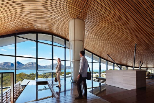 The Saffire Freycinet: Unquestionably the luxury lodge that sets the standard in Tasmania, if not Australia.