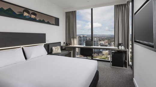 The Ibis Adelaide is sleek and near-new.