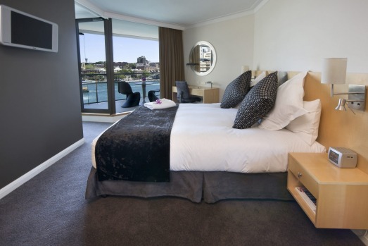 Pullman Quay Grand Sydney harbour view suite.