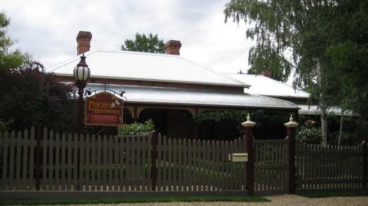 Front the outside, Finches of Beechworth is immediately welcoming.