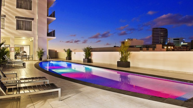 Elan Soho Suites'  pool may be too cool for most Territorians.