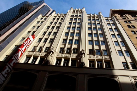 The QT Sydney is inside the old Gowings department store.