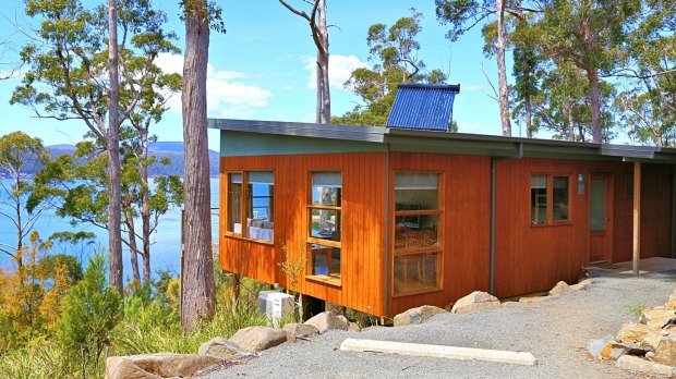 The deluxe spa chalets at Stewarts Bay Lodge.