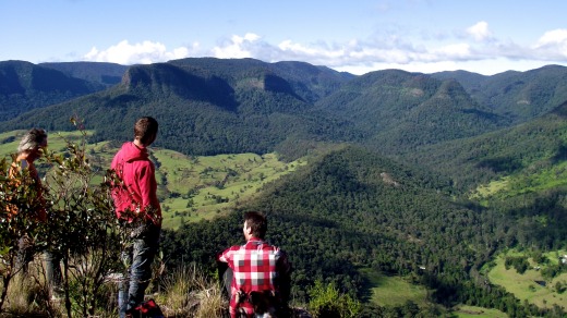 Bushwalking, Lamington National Park, near Nightfall Wilderness Camp.