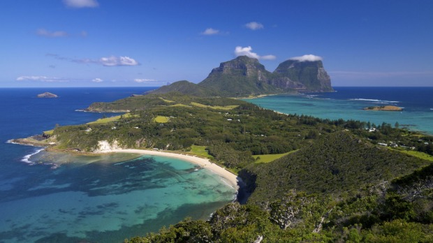 Spectacular: Lord Howe Island as seen from Malabar Hill.