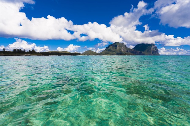 Just under two hours from Sydney: Lord Howe Island.