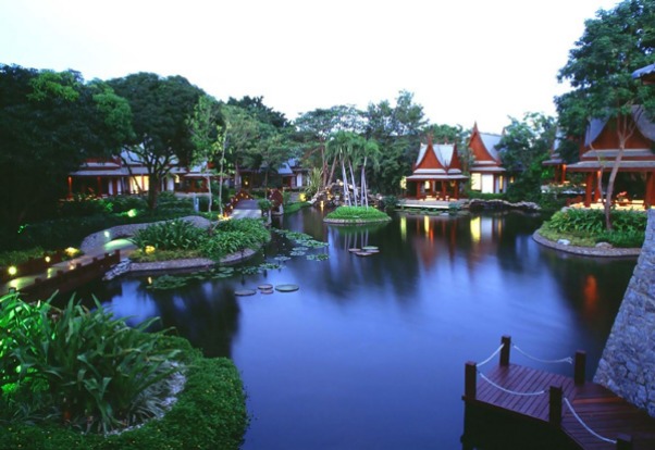 Chiva Som, Thailand. Fifty-eight suites and villas surround a resort pool and the usual gym, meditation salas and the ...