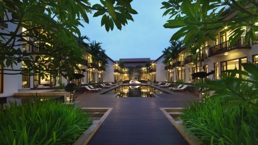 Anantara Resort and Spa in Siem Reap, Cambodia.