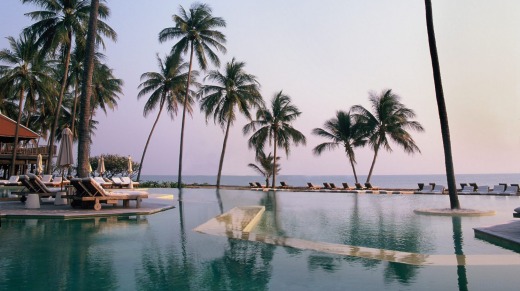 The Evason Hua Hin resort is a three-hour drive from Bangkok.