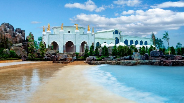 The Roman Bathhouse at Mission Hills