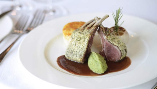 Salt-marsh lamb rack.