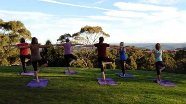 Yoga at Solar Springs Health Retreat, Bundanoon.