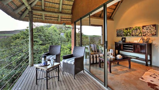 Forest Retreat room at The Cavern Drakensberg Resort.