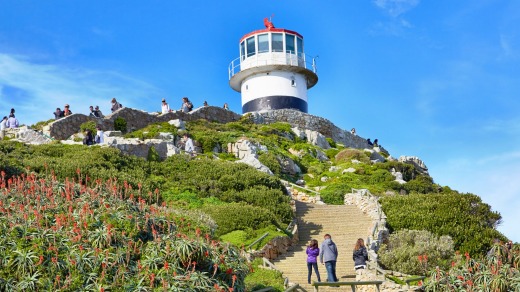 The Old Cape Point Lighthouse.