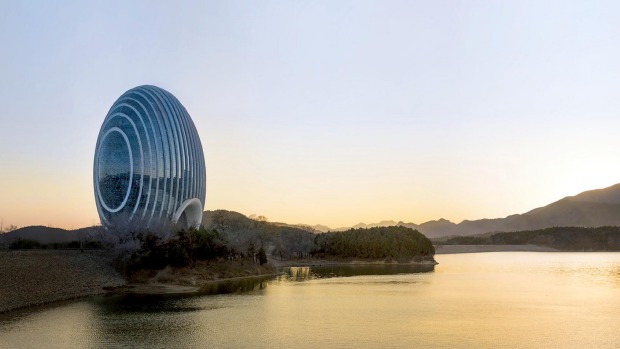 Architectural wonder: the Sunrise Kempinksi is soon to open in China.