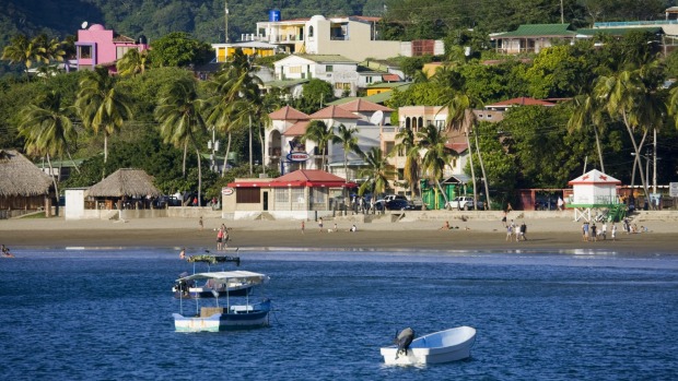 Peaceful: San Juan Del Sur harbour, Nicaragua.