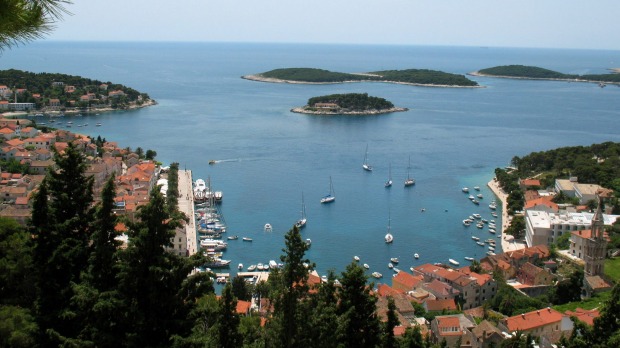 Party island: The closest you can come to recreating schoolies for slightly older people is in Hvar, Croatia.