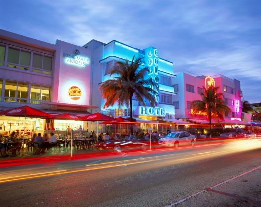 Like the Gold Coast on steroids: Miami Beach,USA.