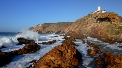 The cape St Blaize Cave, at the start of the hike.