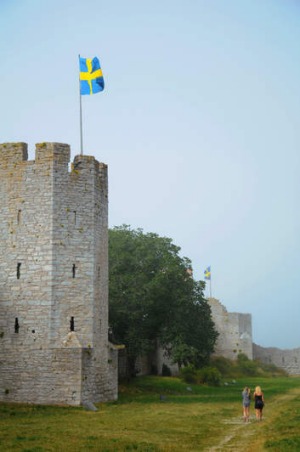 Visby Ringmur, Gotland, Sweden.