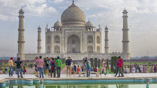 Taj Mahal, Agra, India.