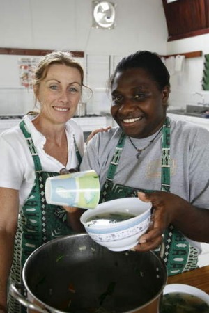 Volunteer work in Vanuatu.