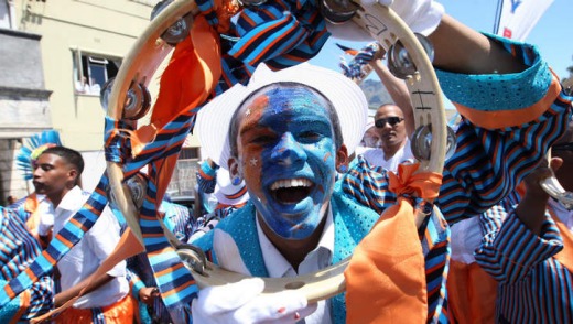 Cape Town Minstrel Carnival, every January 2.